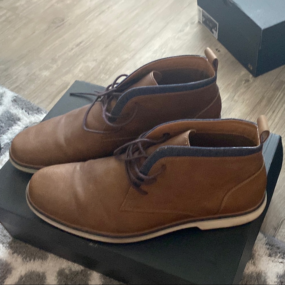 Men's Brown Leather Shoes